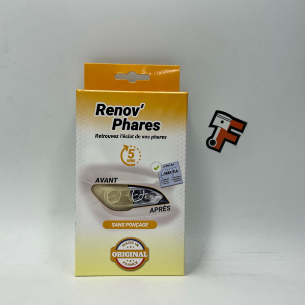 Kit rénovation phares RP3000 pour optiques voiture vendu en Suisse