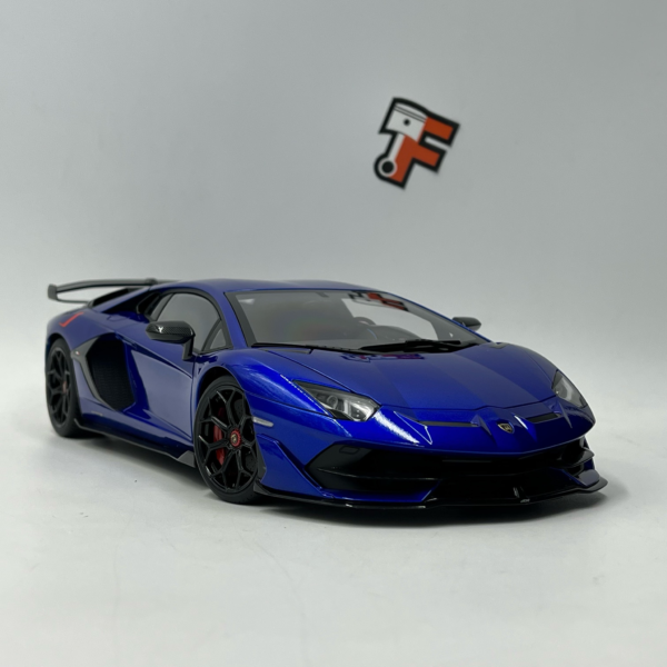 Miniature Lamborghini Aventador SVJ Liberty Walk Blu Nethuns 2021 AutoArt 1/18 vendue en Suisse
