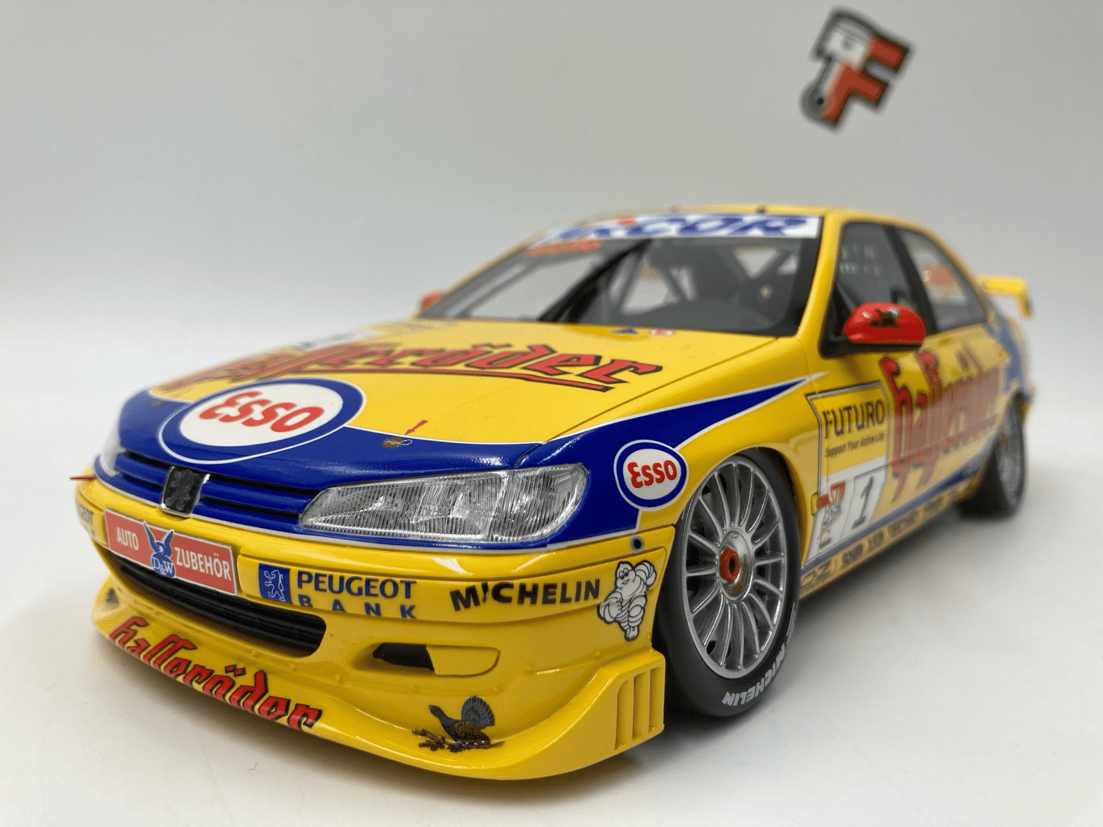 Miniature Peugeot 406 STW Laurent Aiello OT324 1/18 vendue en Suisse