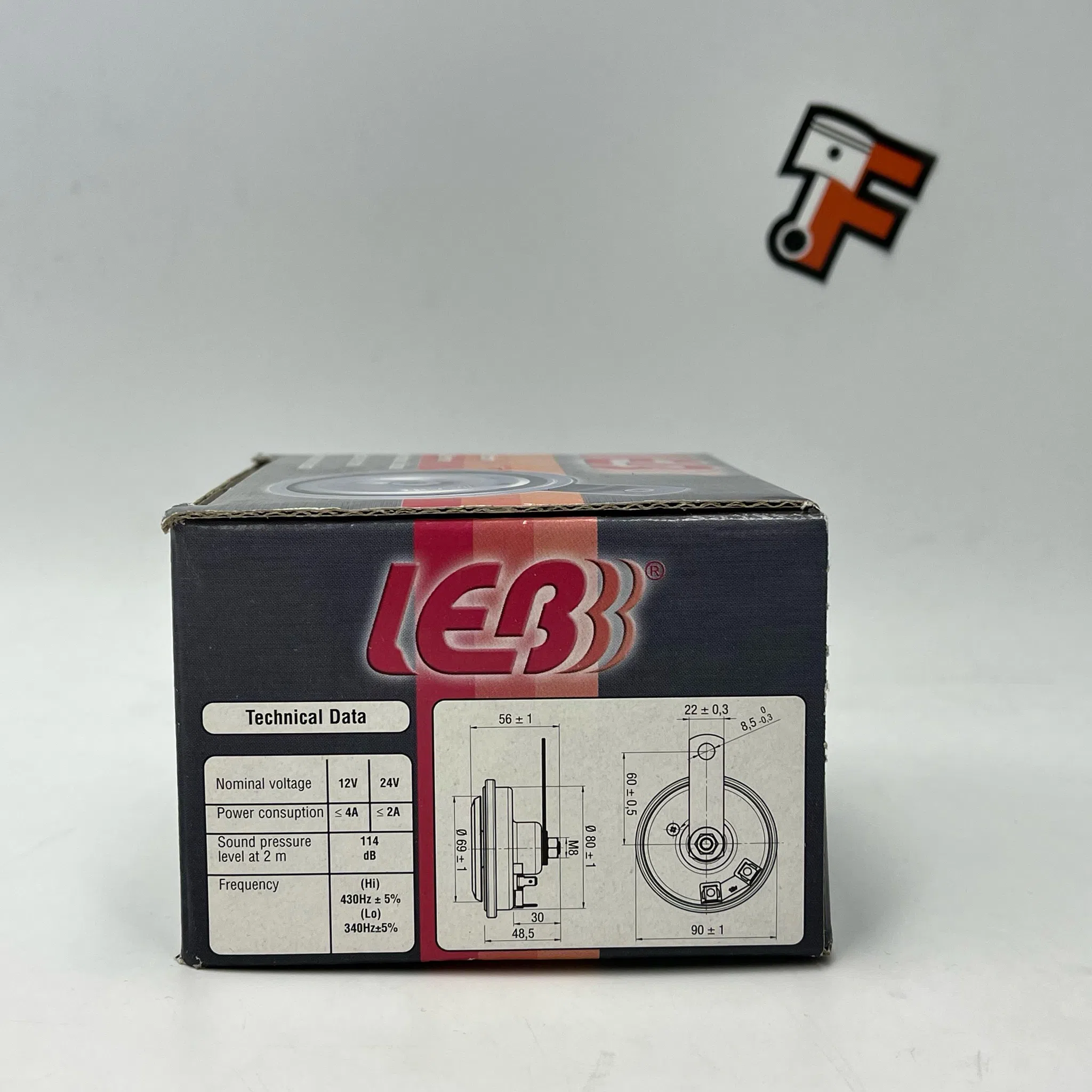 Klaxon Leb 12V – Image 2
