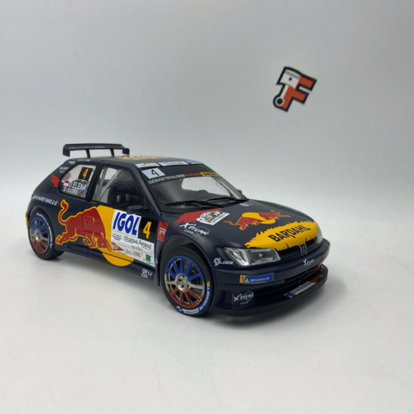 Miniature Peugeot 306 Maxi Loeb Mont-Blanc 2021 Solido 1/18 vendue en Suisse
