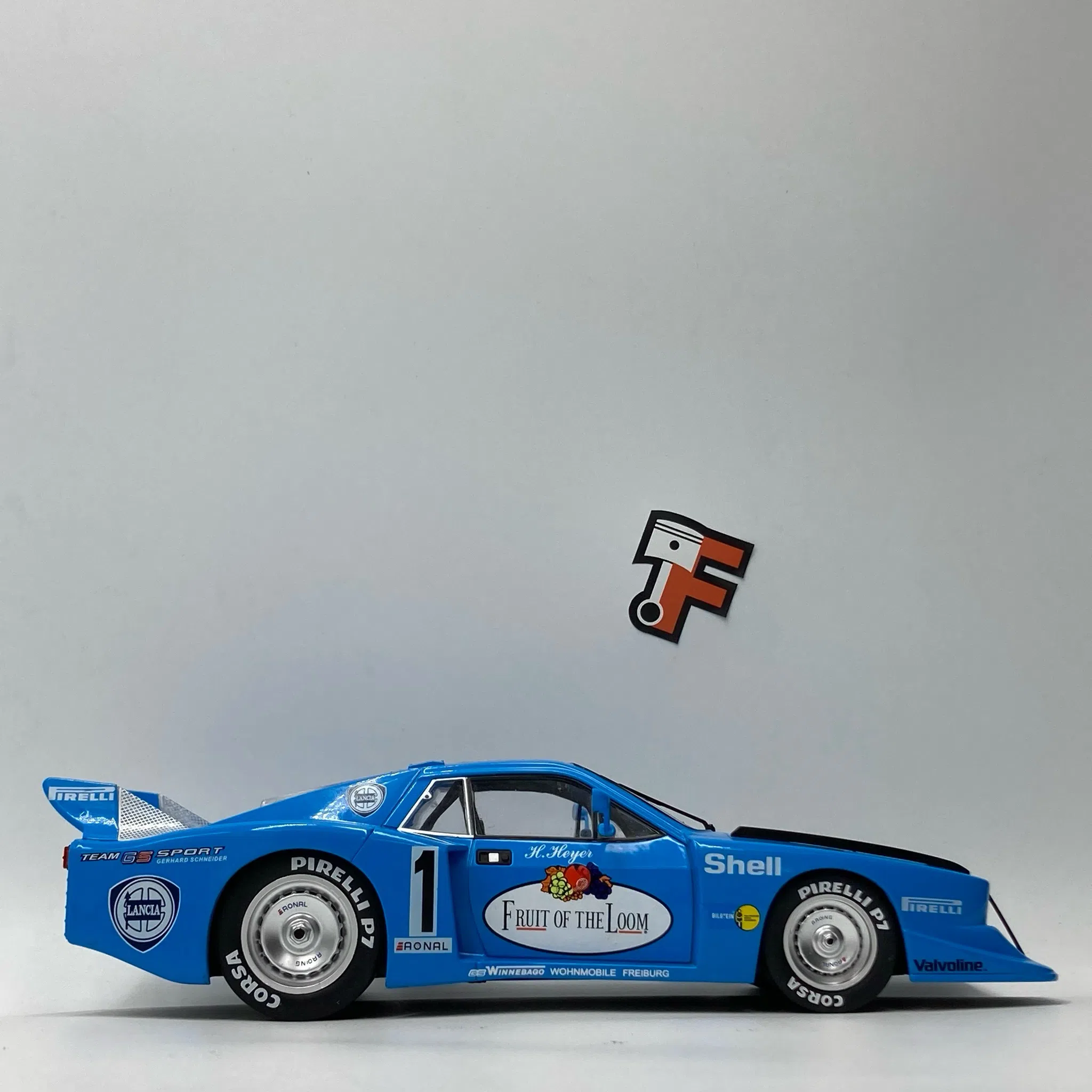 Lancia Beta Montecarlo Turbo Team GS-Sport DRM Nürburgring #1 Gr.5 1981 – Image 2