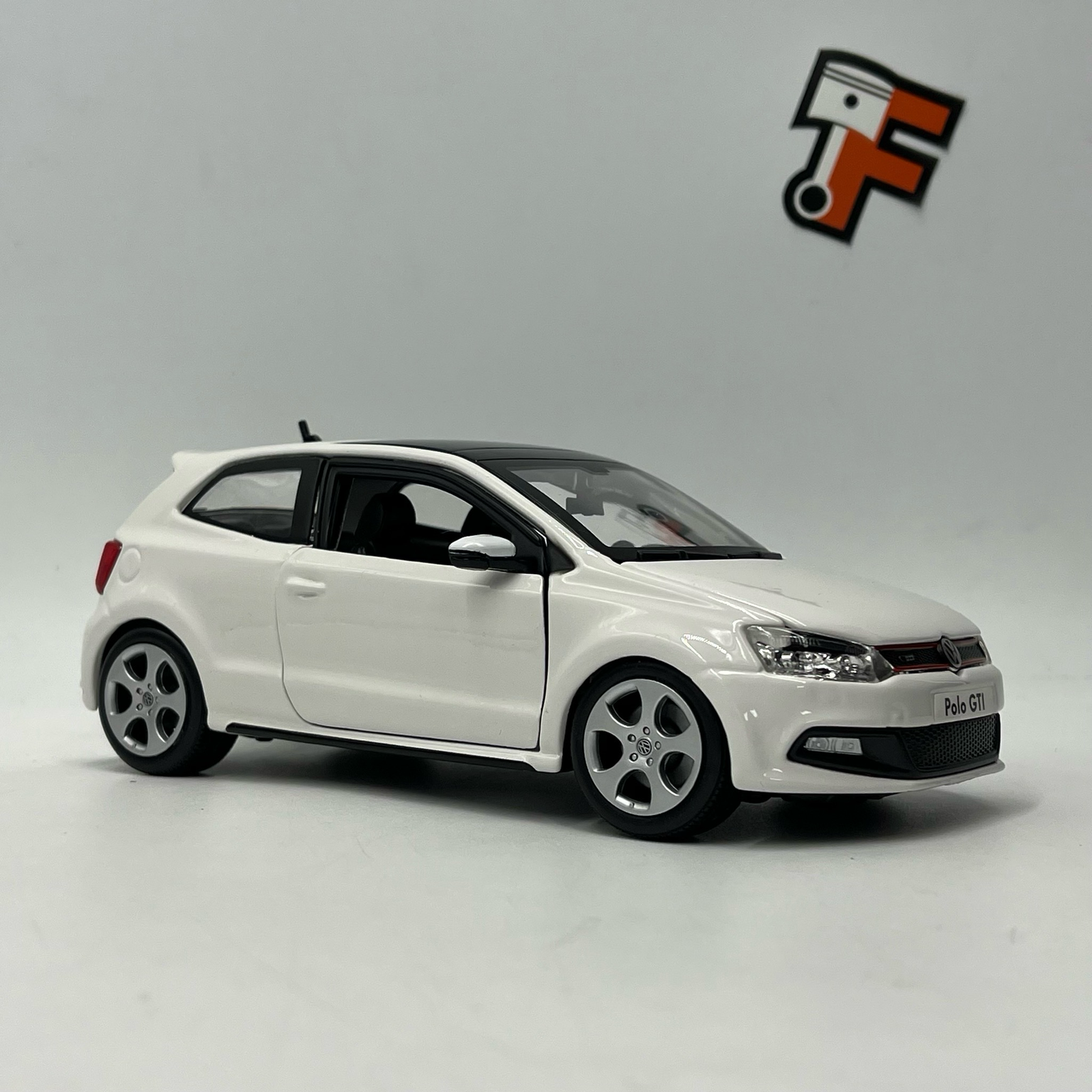 Miniature Volkswagen Polo GTI White 2009 Bburago 1/18 vendue en Suisse