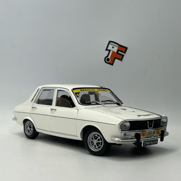 Miniature Renault 12 IAM 1993 de collection vendue en Suisse par Frakaxessoires