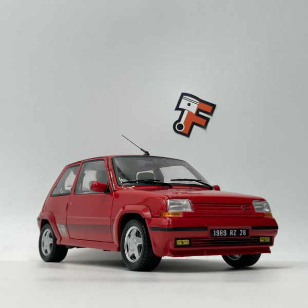 Miniature Renault SuperCinq GT Turbo Rouge 1989 Norev 1/18 vendue en Suisse