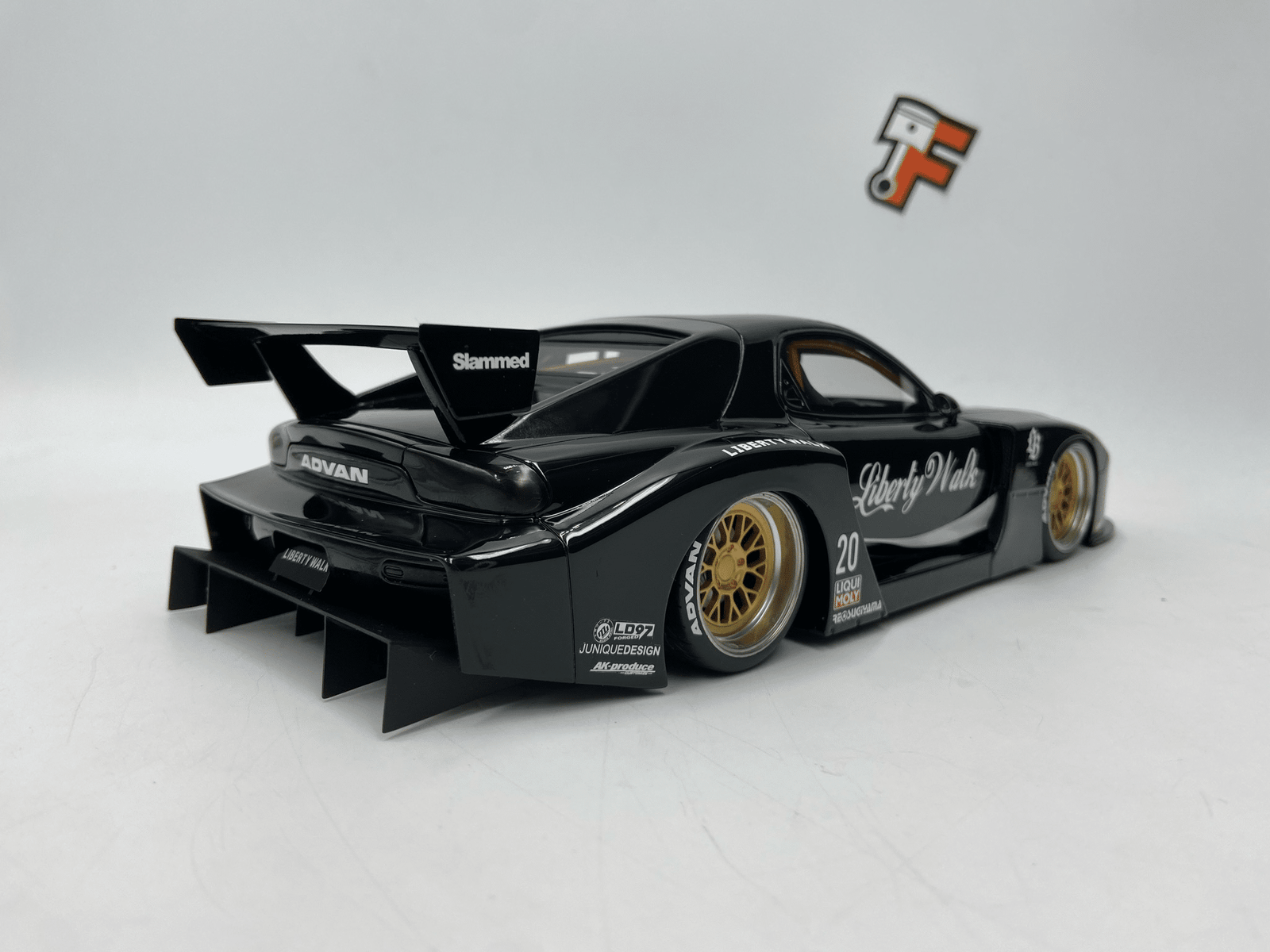 Mazda RX-7 LB Super Silhouette LBWK Black – Image 3