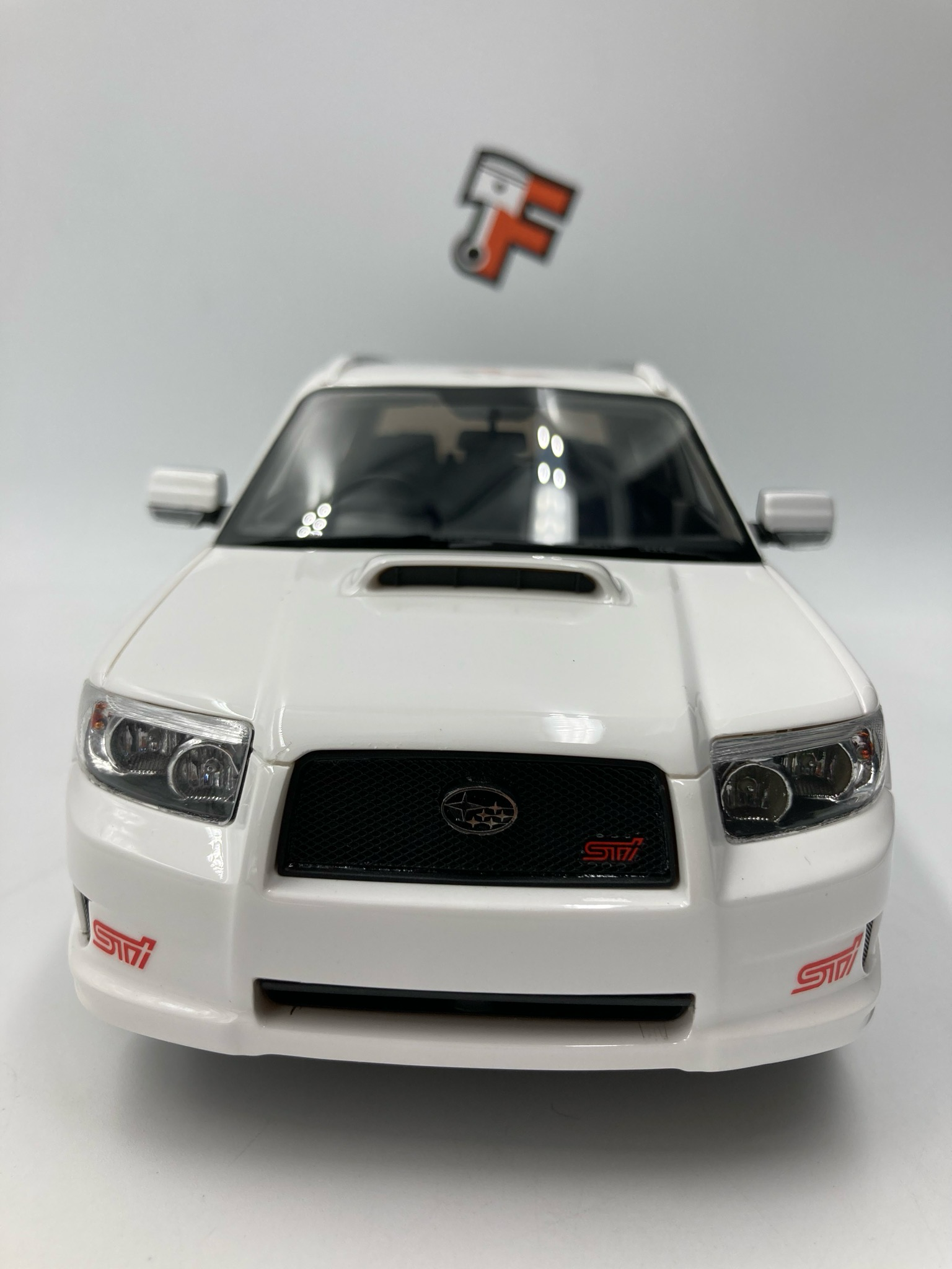 Subaru Forester STI Aspen White 2007 – Image 6