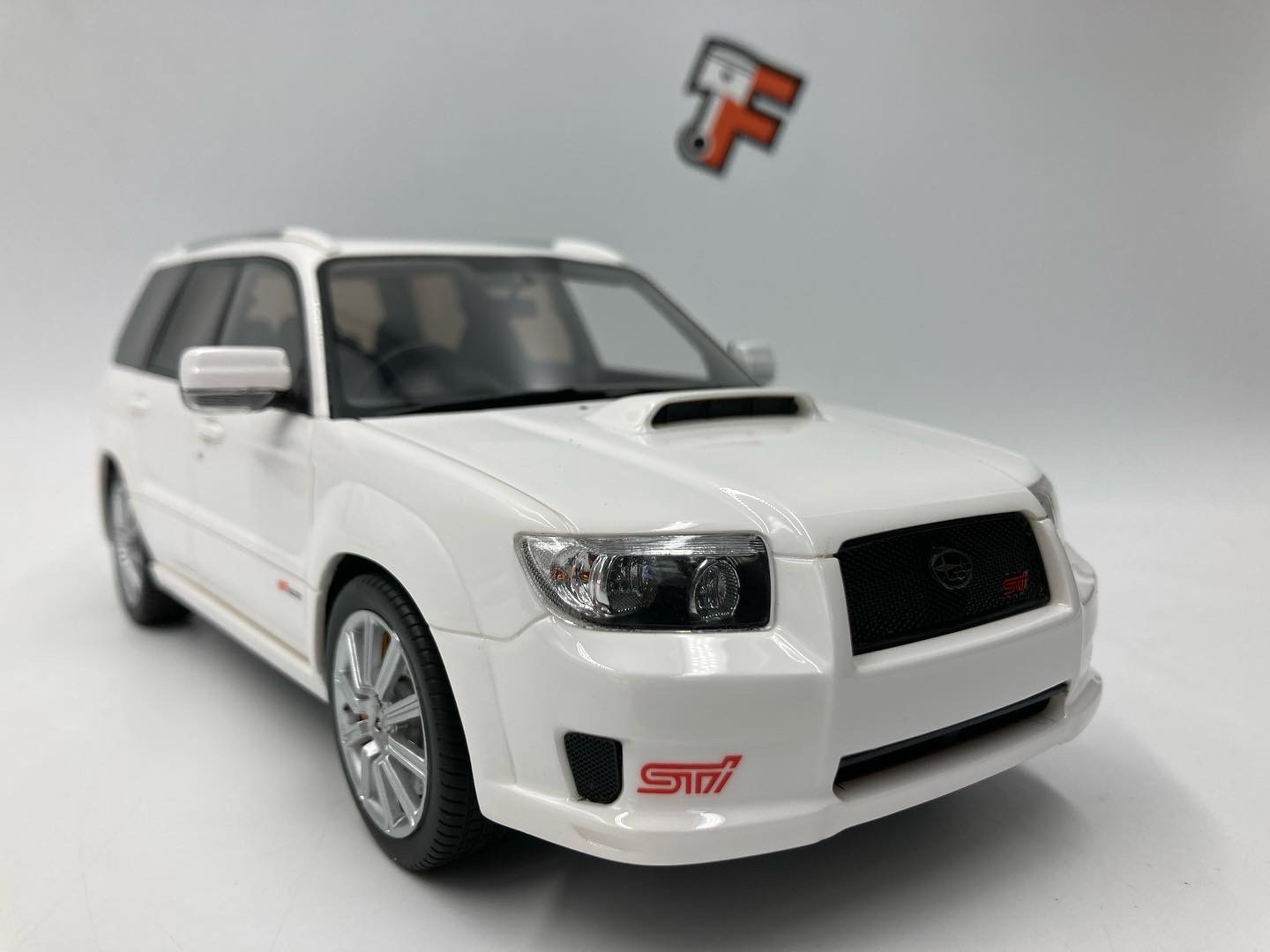 Subaru Forester STI Aspen White 2007 – Image 7