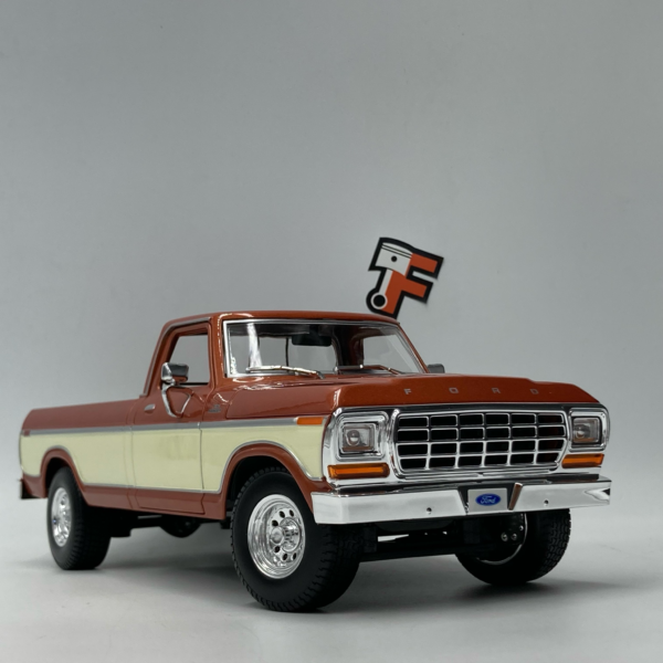 Miniature Ford Ranger F150 Pick-Up 1979 Copper Cream Maisto vendue en Suisse