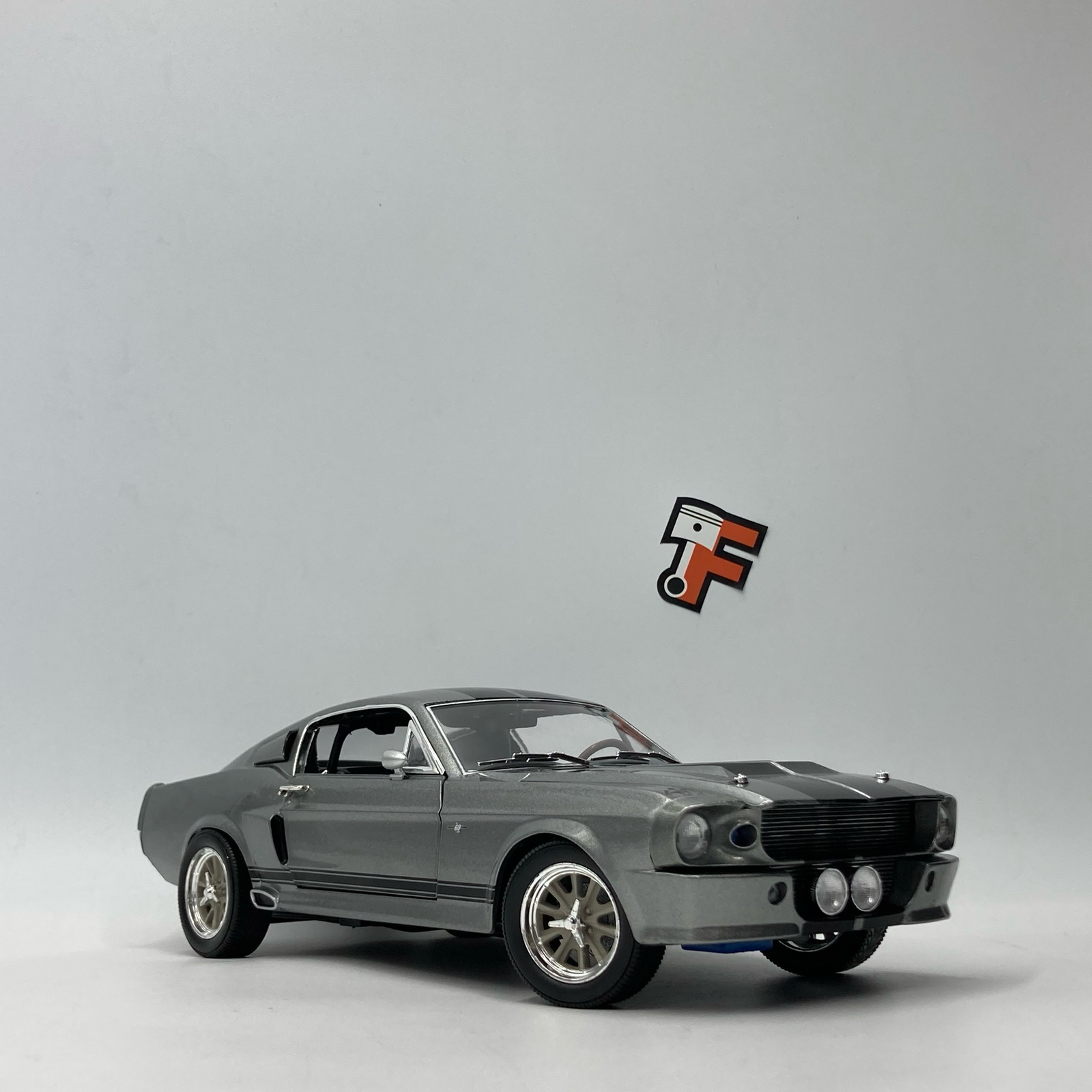 Miniature Shelby GT500 Eleanor 60 Secondes Chrono Peper Grey Metallic 1967 vendue en Suisse