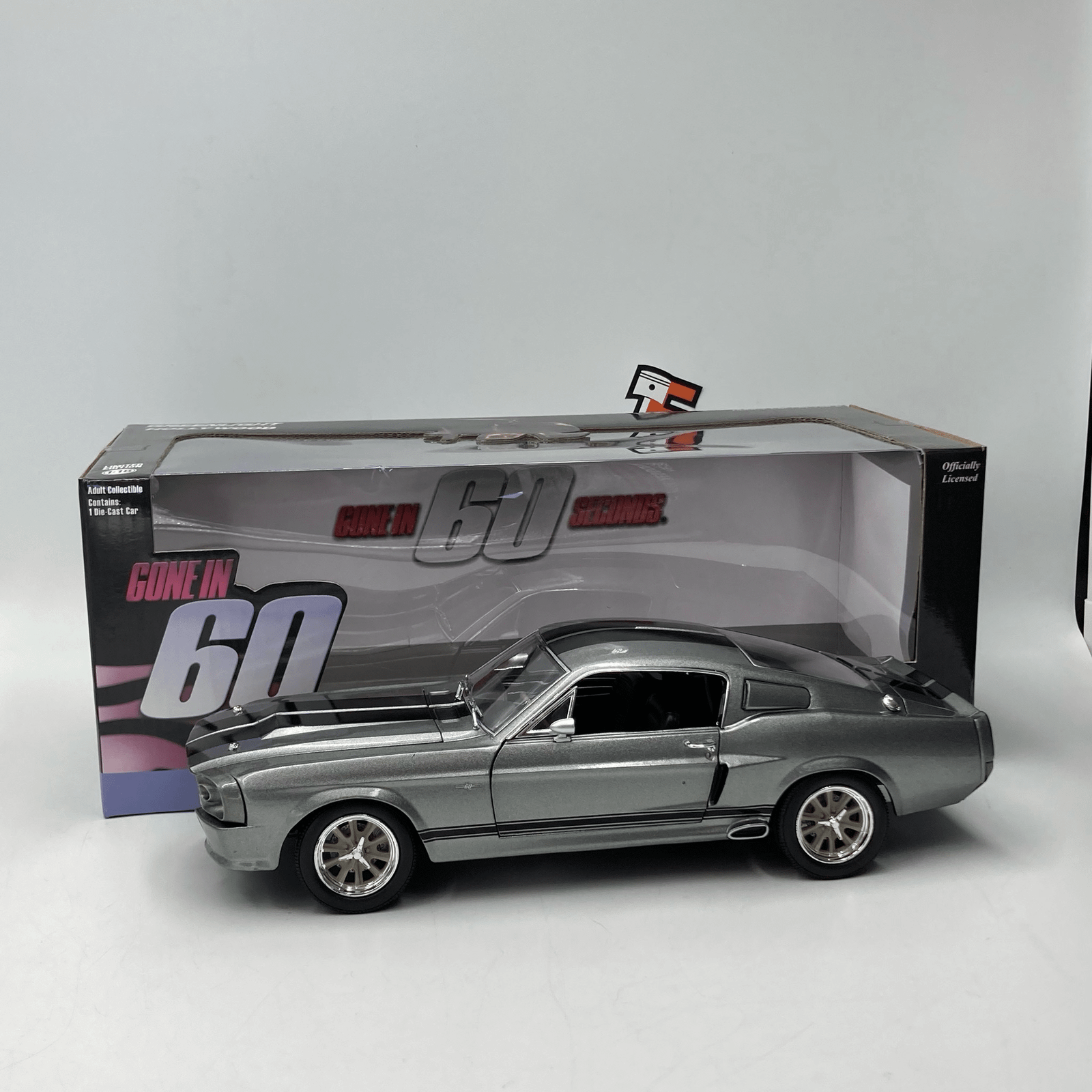Miniature Shelby GT500 Eleanor 60 Secondes Chrono Peper Grey Metallic 1967 vendue en Suisse