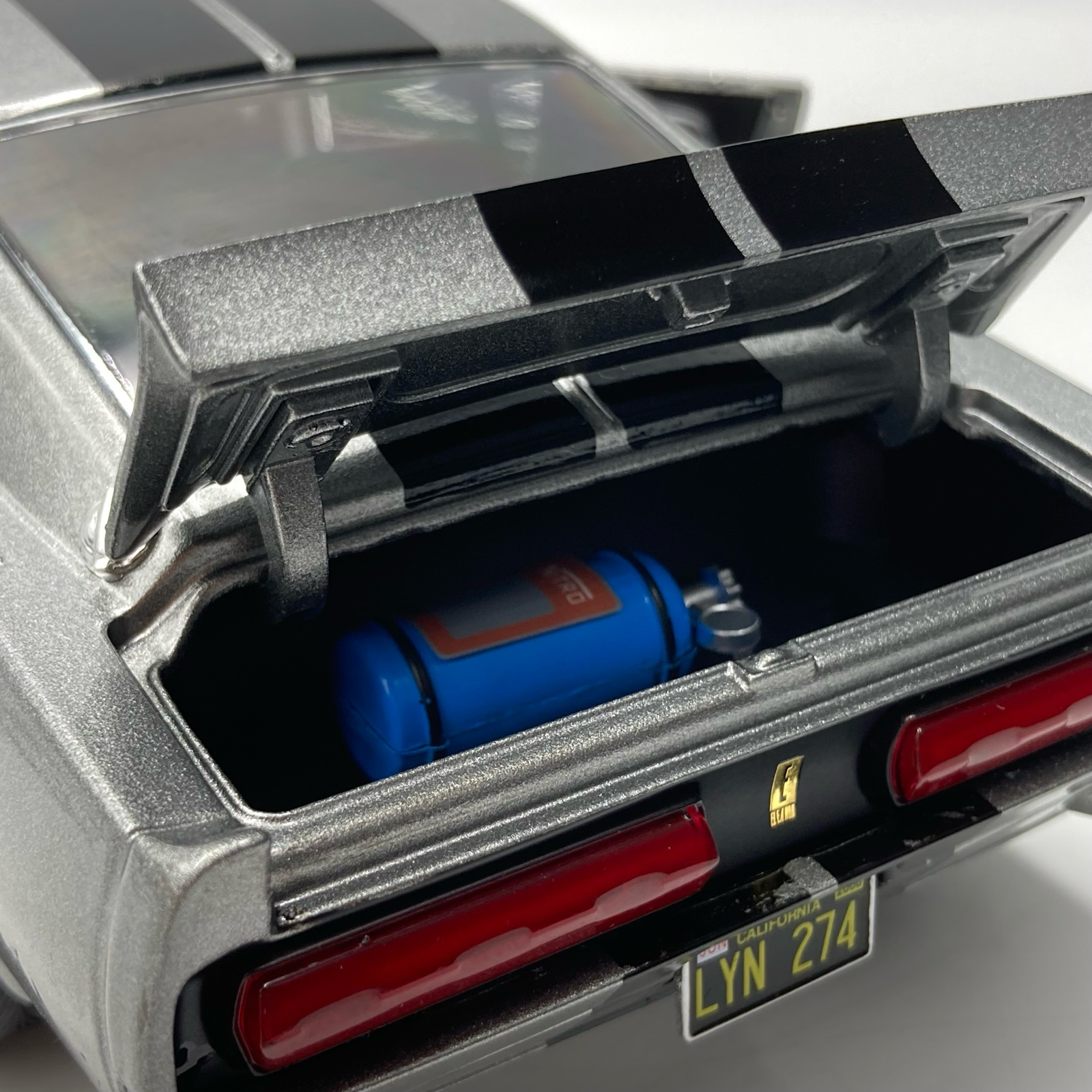 Miniature Shelby GT500 Eleanor 60 Secondes Chrono Peper Grey Metallic 1967 vendue en Suisse