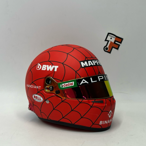 Miniature casque Esteban Ocon USA 2022 vendue en Suisse