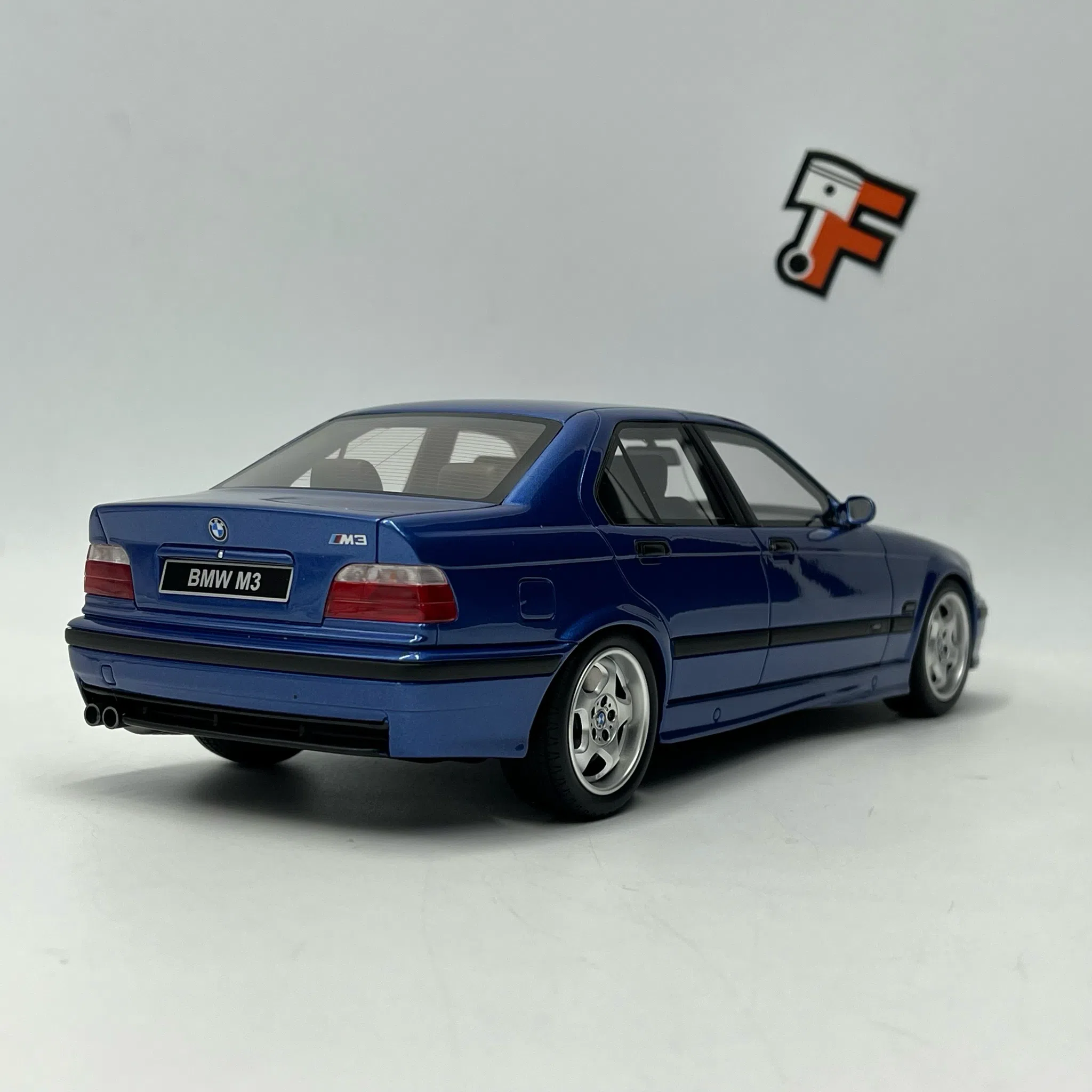 Bmw E36 M3 Sedan Estoril Blue 1995 – Image 3