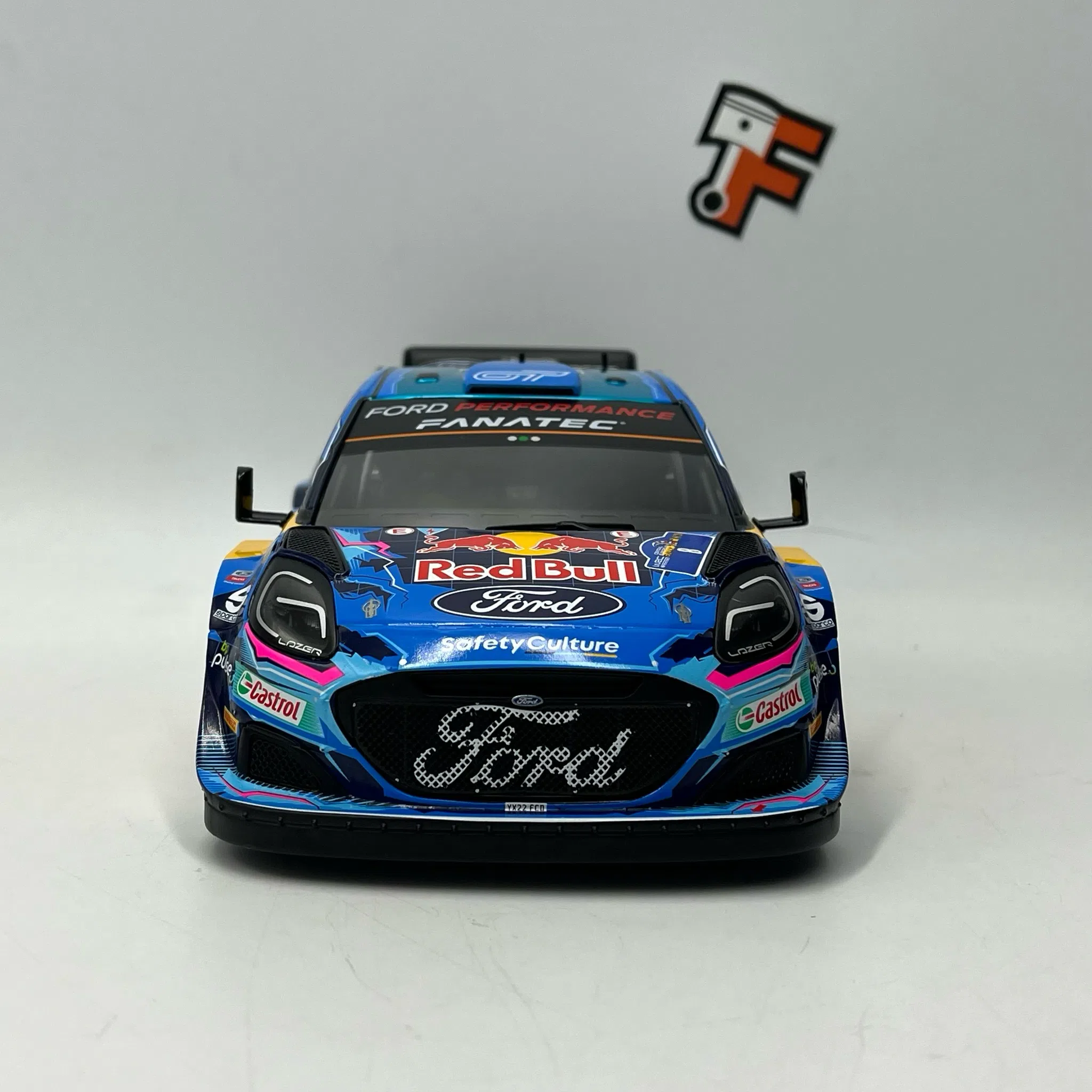 Miniature Ford Puma #8 O. Tänak - M. Järveoja Central European Rally 2023 1/18 vendue en Suisse