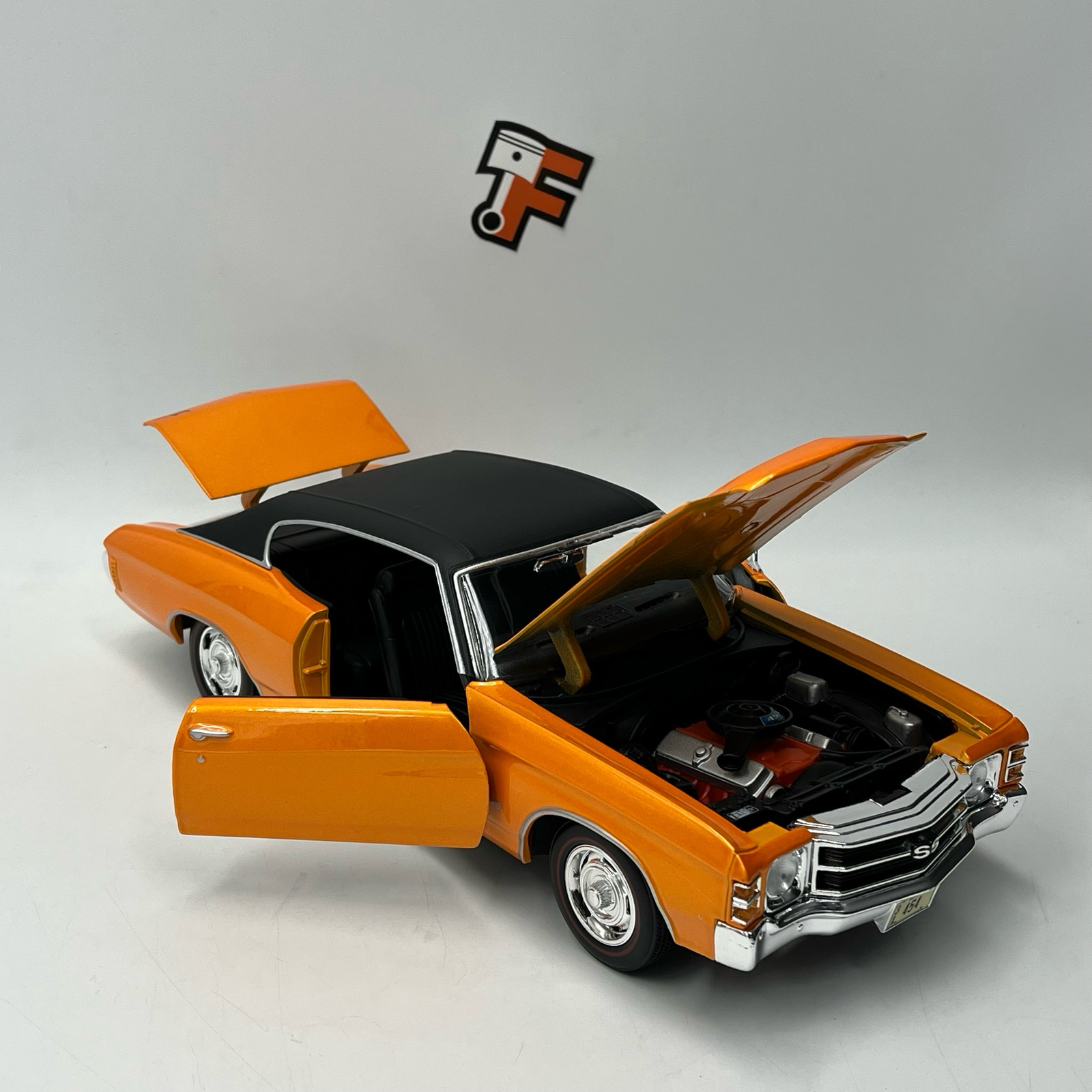 Chevrolet Chevelle SS 454 Sport Orange 1971 – Image 10