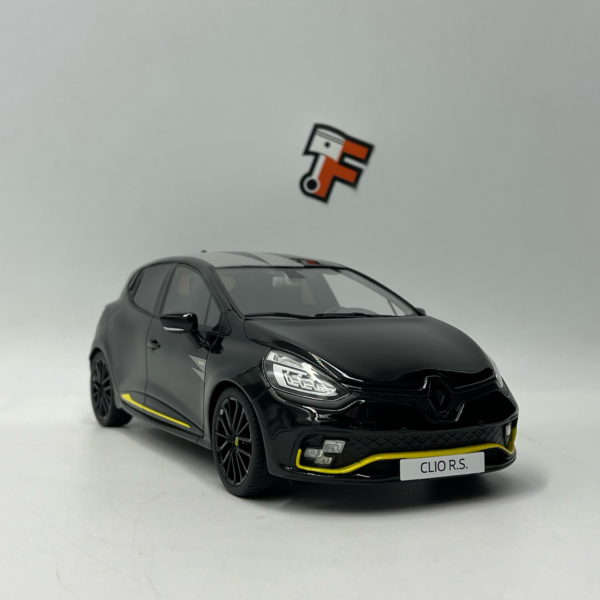 Miniature Renault Clio RS 18 noire 2018 1/18 OttOmobile vendue en Suisse