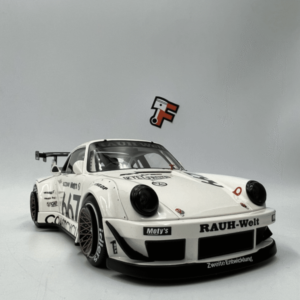Miniature Porsche 911 964 RWB Coast Cycles White 2020 GT Spirit 1/18 vendue en Suisse