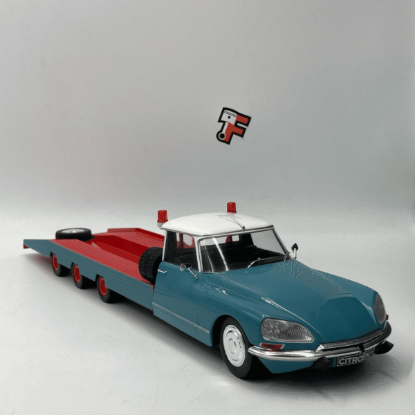 Miniature Citroën DS Tissier 1970 bleue modèle de collection