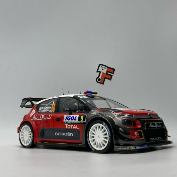 Miniature Citroën C3 WRC Tour de Corse 2017 numéro 9