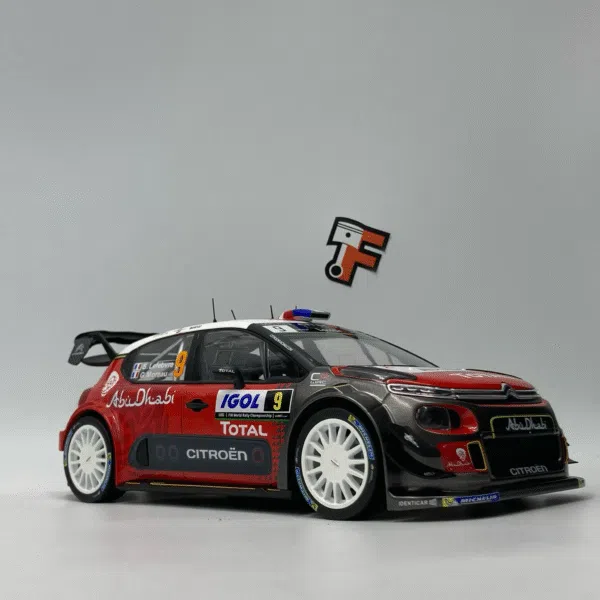 Miniature Citroën C3 WRC Tour de Corse 2017 numéro 9