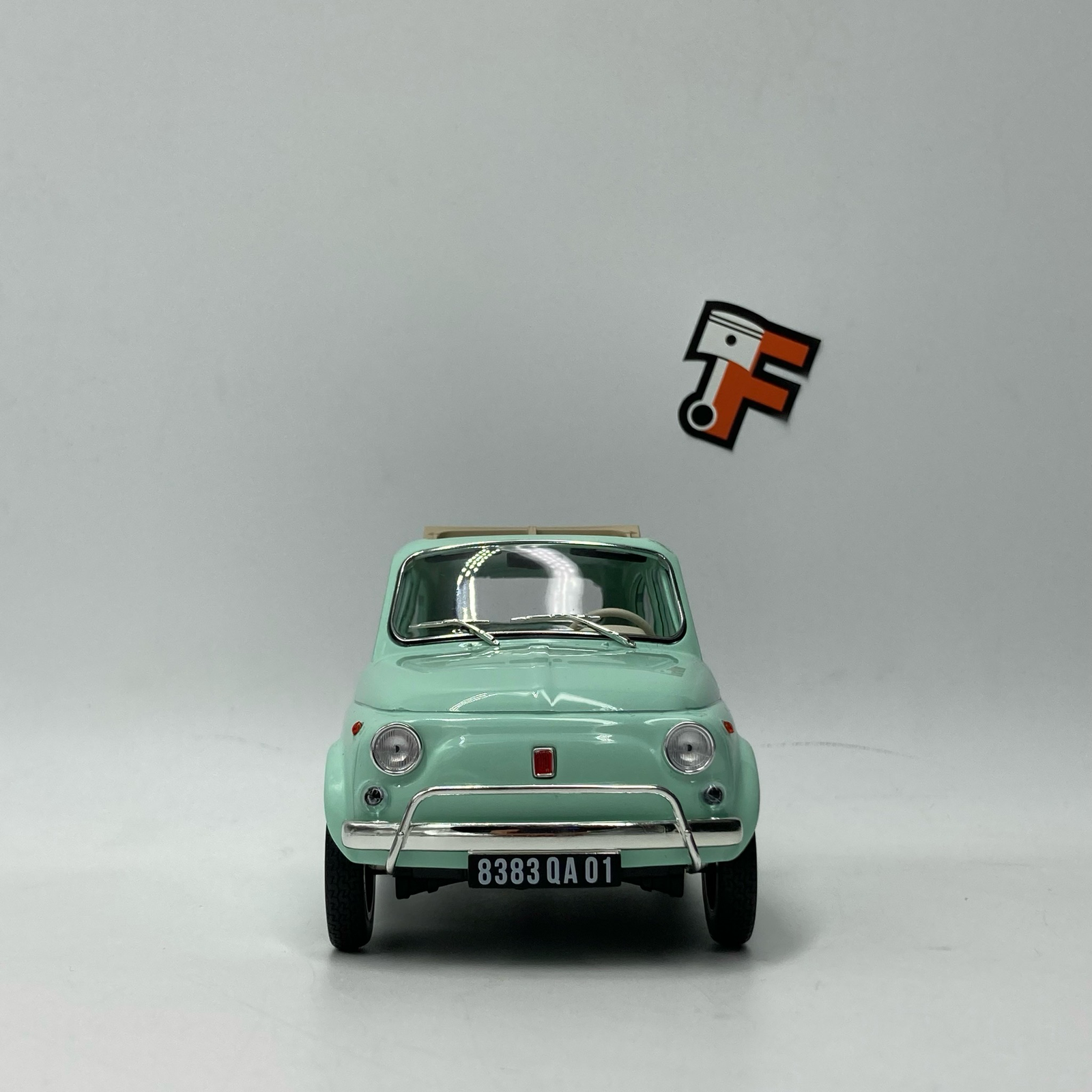 Fiat 500L Pastel Blue 1968 Cadeau De Naissance – Image 10