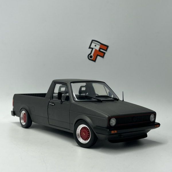 Miniature Volkswagen Caddy Mk1 Grey Custom 1982 Solido 1/18 vendue en Suisse