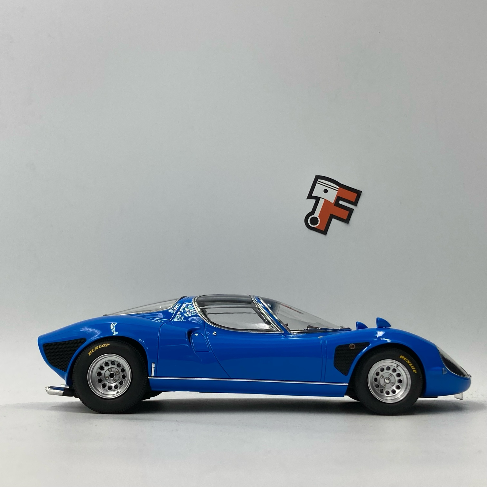 Alfa Romeo 33 Coupè Stradale D Version Telaio 111 Blu Reale 1967 – Image 2