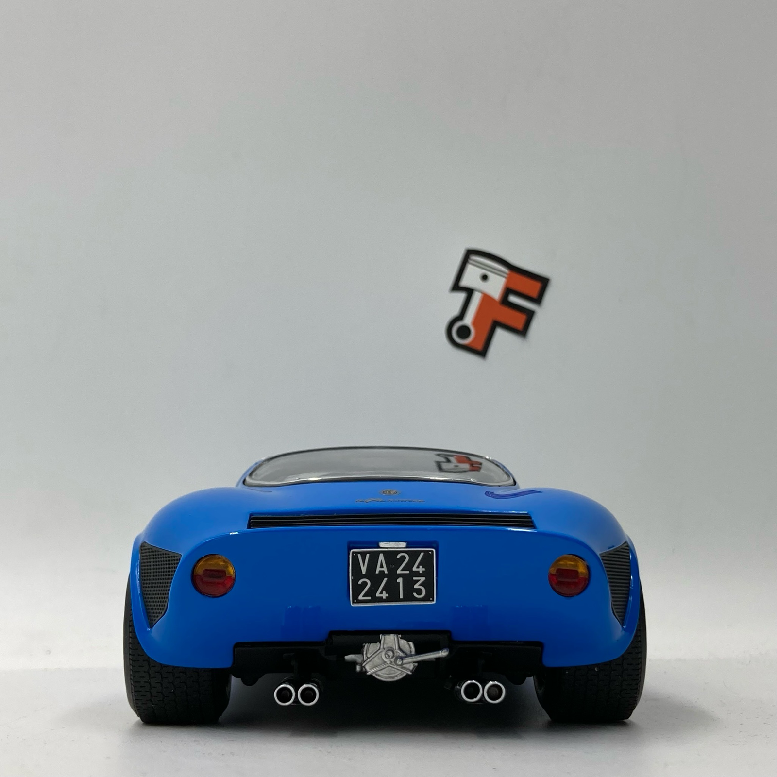 Alfa Romeo 33 Coupè Stradale D Version Telaio 111 Blu Reale 1967 – Image 10