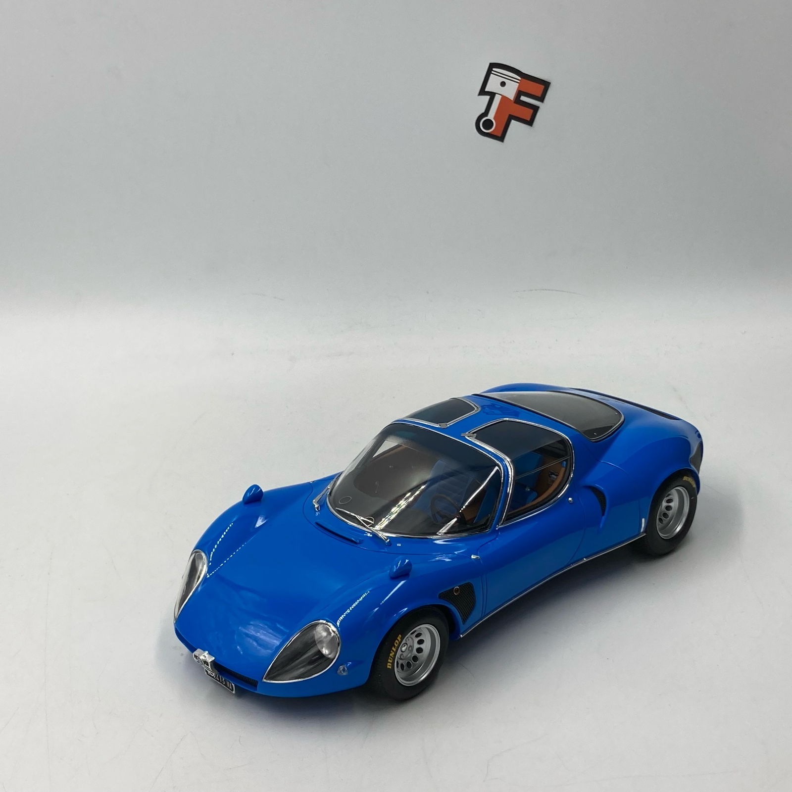 Alfa Romeo 33 Coupè Stradale D Version Telaio 111 Blu Reale 1967 – Image 6