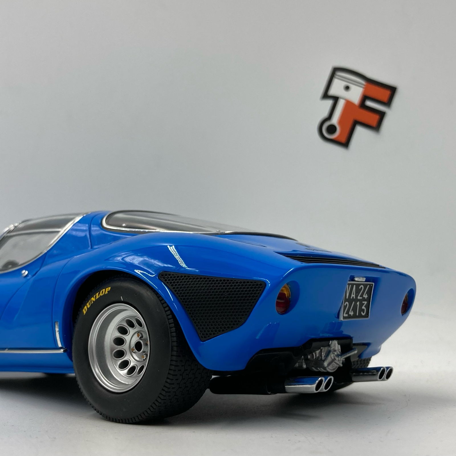 Alfa Romeo 33 Coupè Stradale D Version Telaio 111 Blu Reale 1967 – Image 7