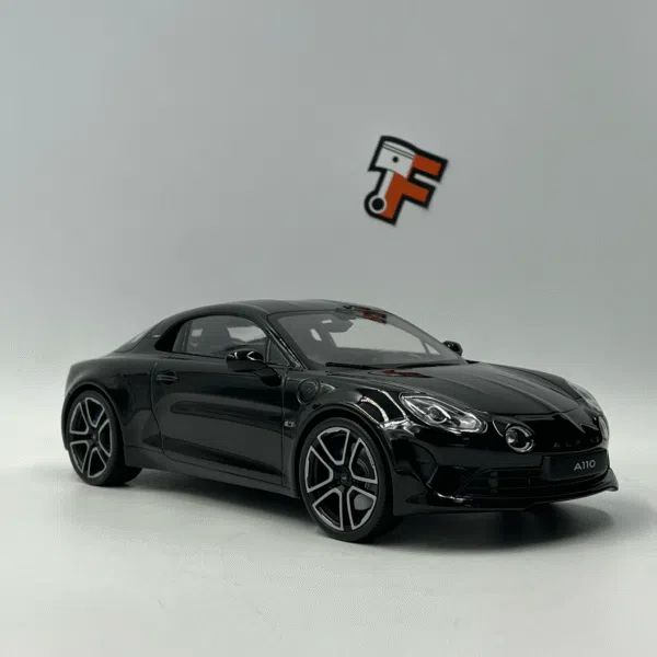 Miniature Alpine A110 Première Édition Noire 2017 échelle 1/18 vendue en Suisse