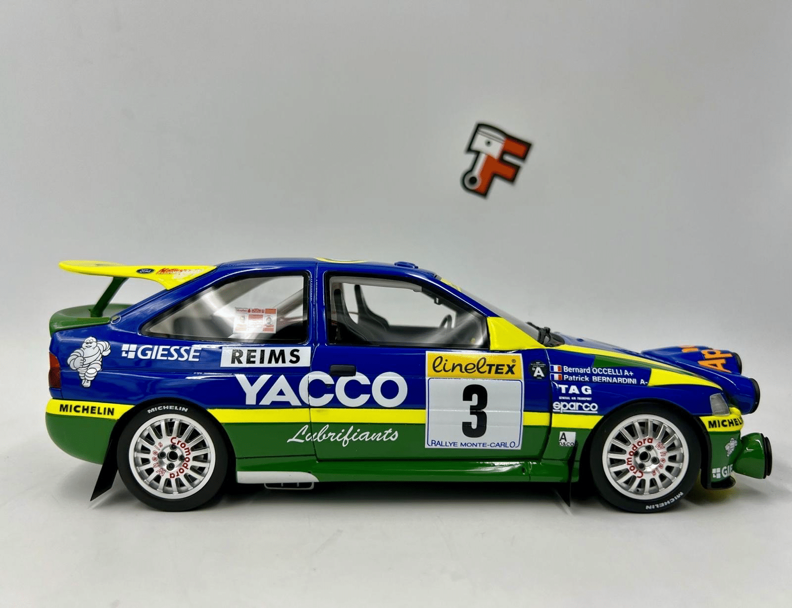 Miniature Ford Escort RS Cosworth Yacco vendue en Suisse