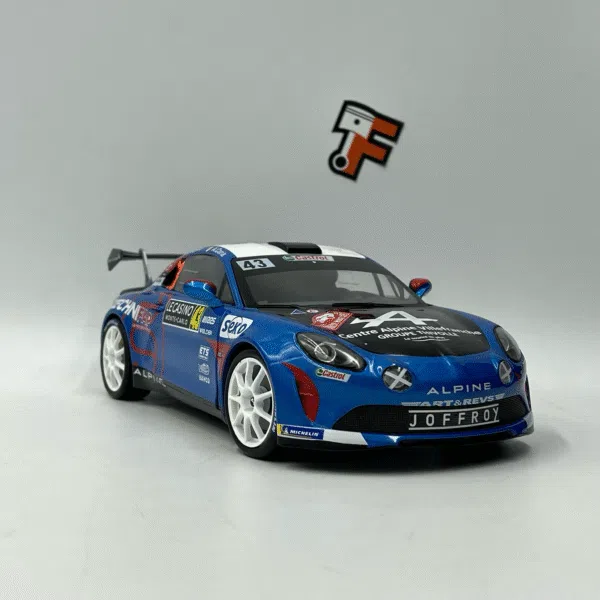 Miniature Alpine A110 Rallye Monte-Carlo 2021 #43 1/18 vendue en Suisse