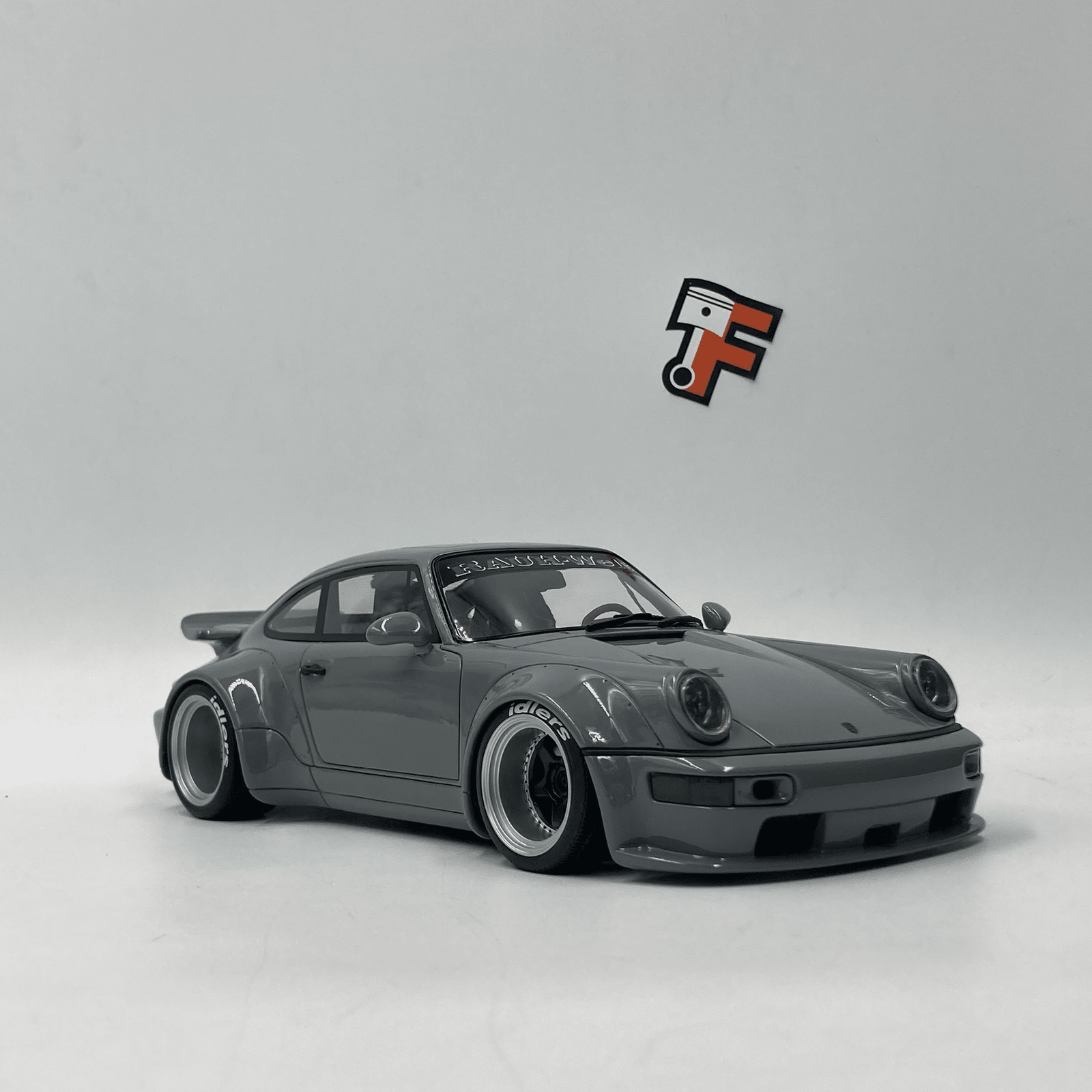 Miniature Porsche 911 964 RWB Jonisball Grey 2015 GT Spirit 1/18 vendue en Suisse
