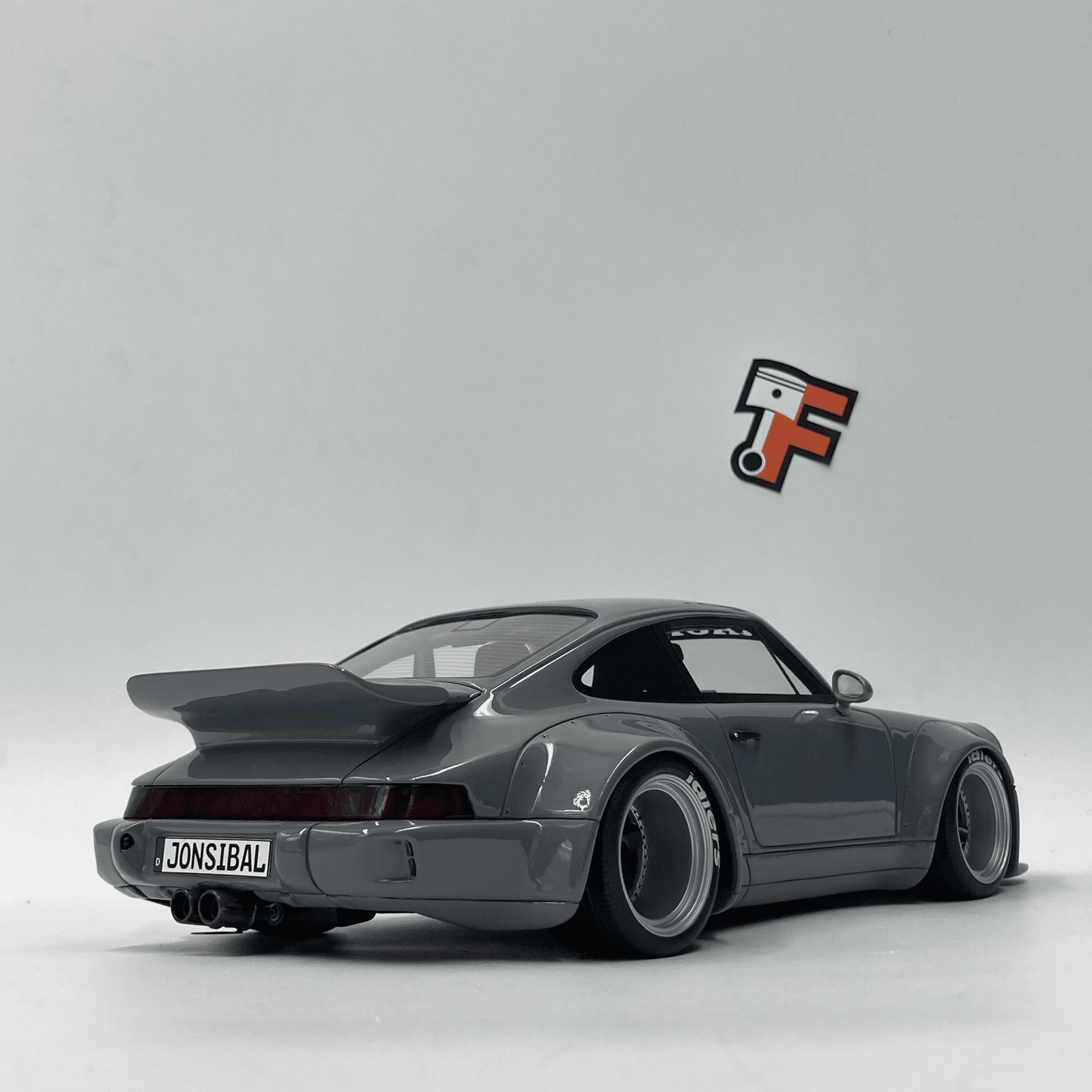 Porsche 911 964 RWB Jonisball Grey 2015 – Image 3