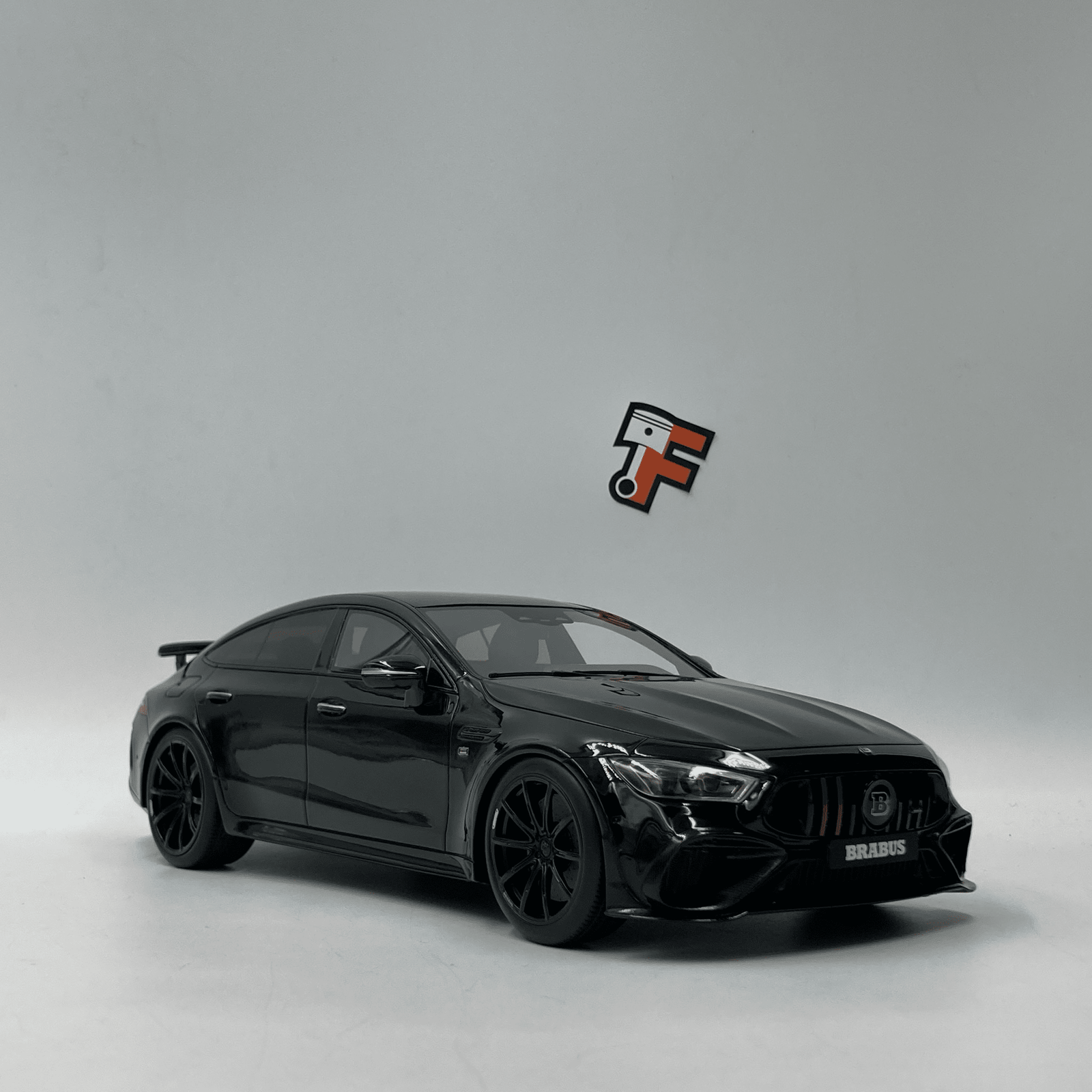 Miniature Mercedes-Benz AMG GTS Coupe Brabus Rocket 930 Schwartz 2023 vendue en Suisse