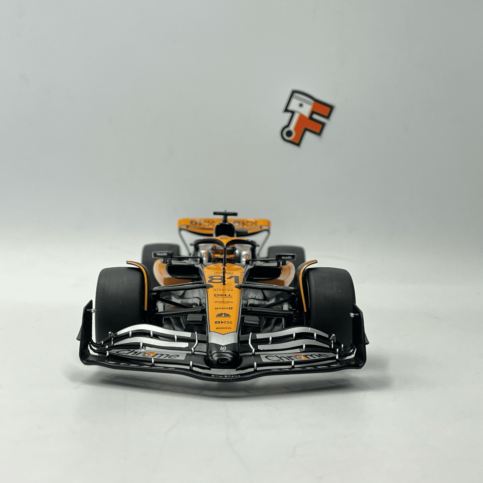 Miniature McLaren MCL60 Great Britain GP Piastri vendue en Suisse
