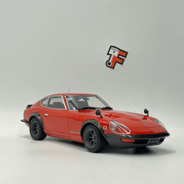 Miniature Nissan Fairlady 240 ZG Grand Prix Red 1972 1/18 vendue en Suisse