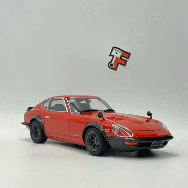 Miniature Nissan Fairlady 240 ZG Grand Prix Red 1972 1/18 vendue en Suisse