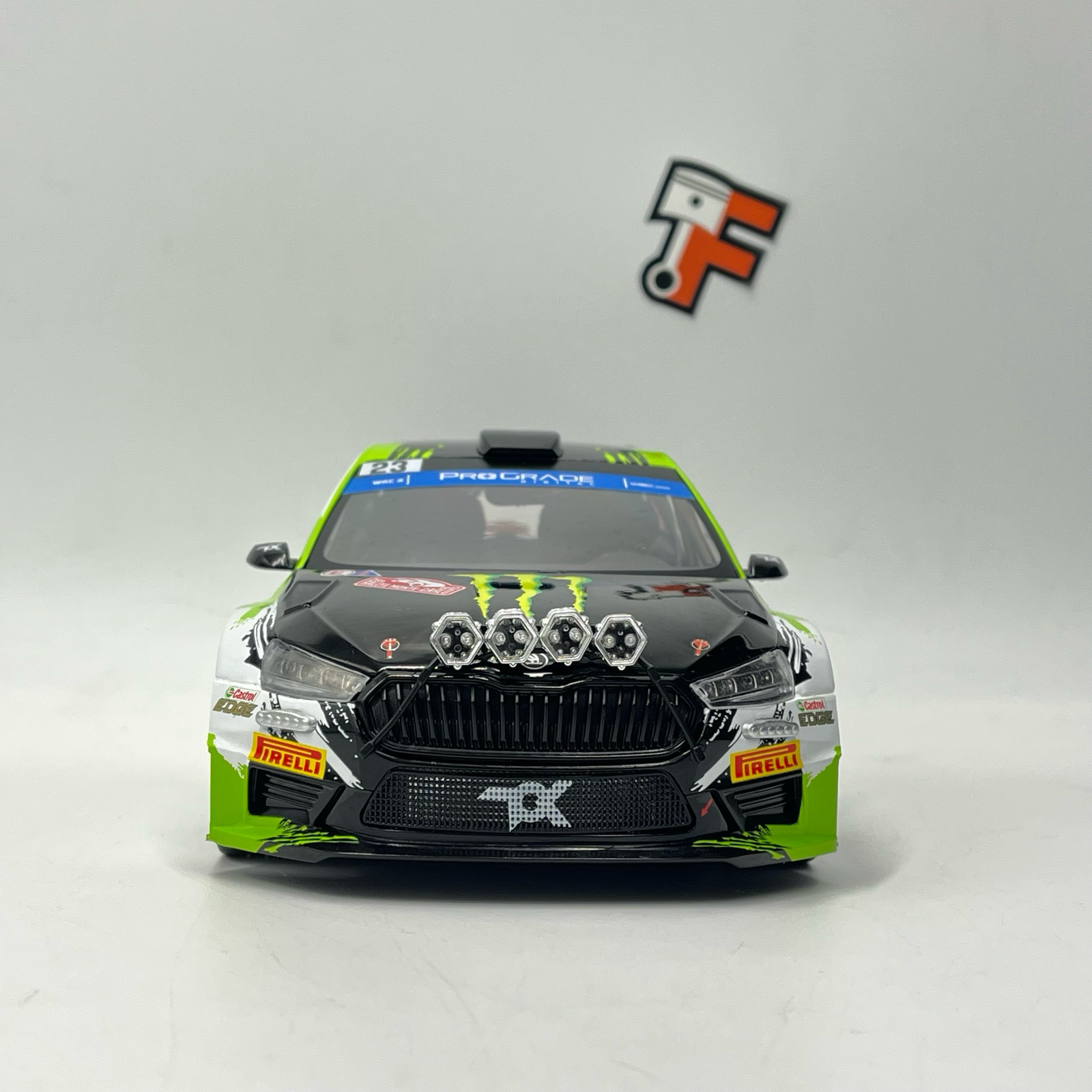 Miniature Skoda Fabia Rally 2 #23 Rally Monte Carlo 2023 vendue en Suisse