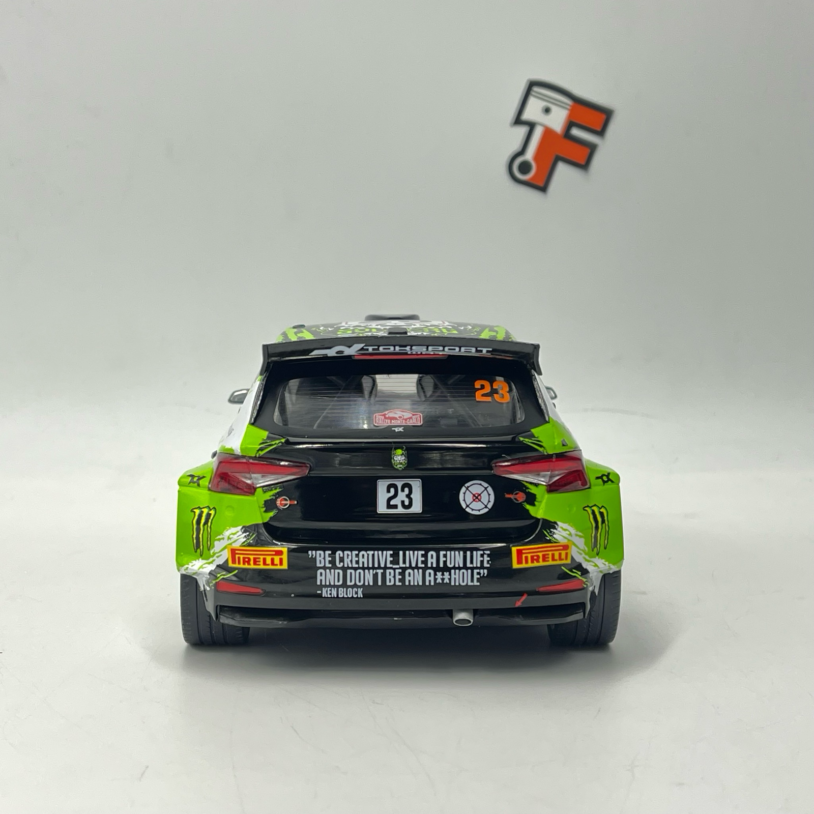 Miniature Skoda Fabia Rally 2 #23 Rally Monte Carlo 2023 vendue en Suisse