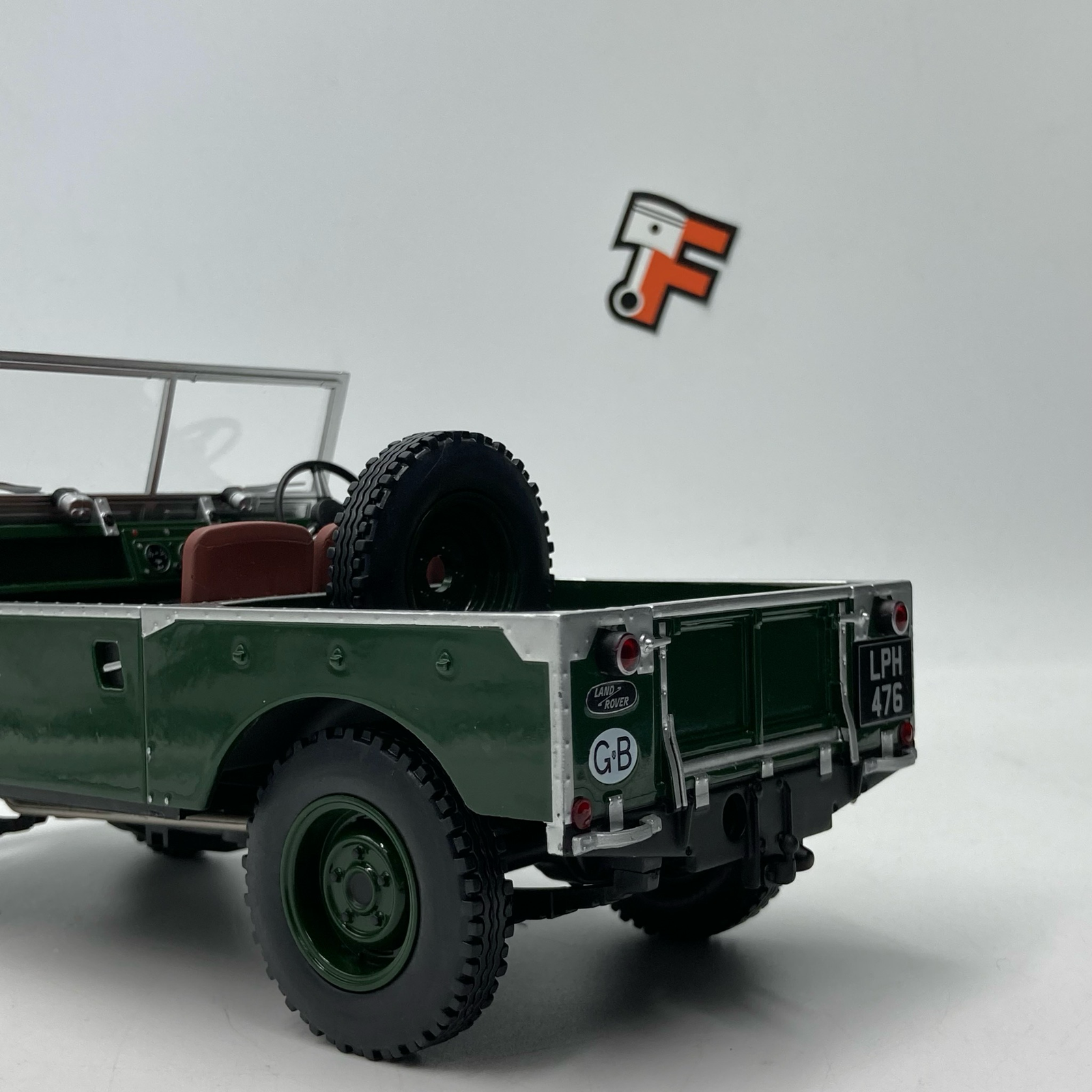 Miniature Land Rover 88 Series 1 Open Top Green 1957 vendue en Suisse
