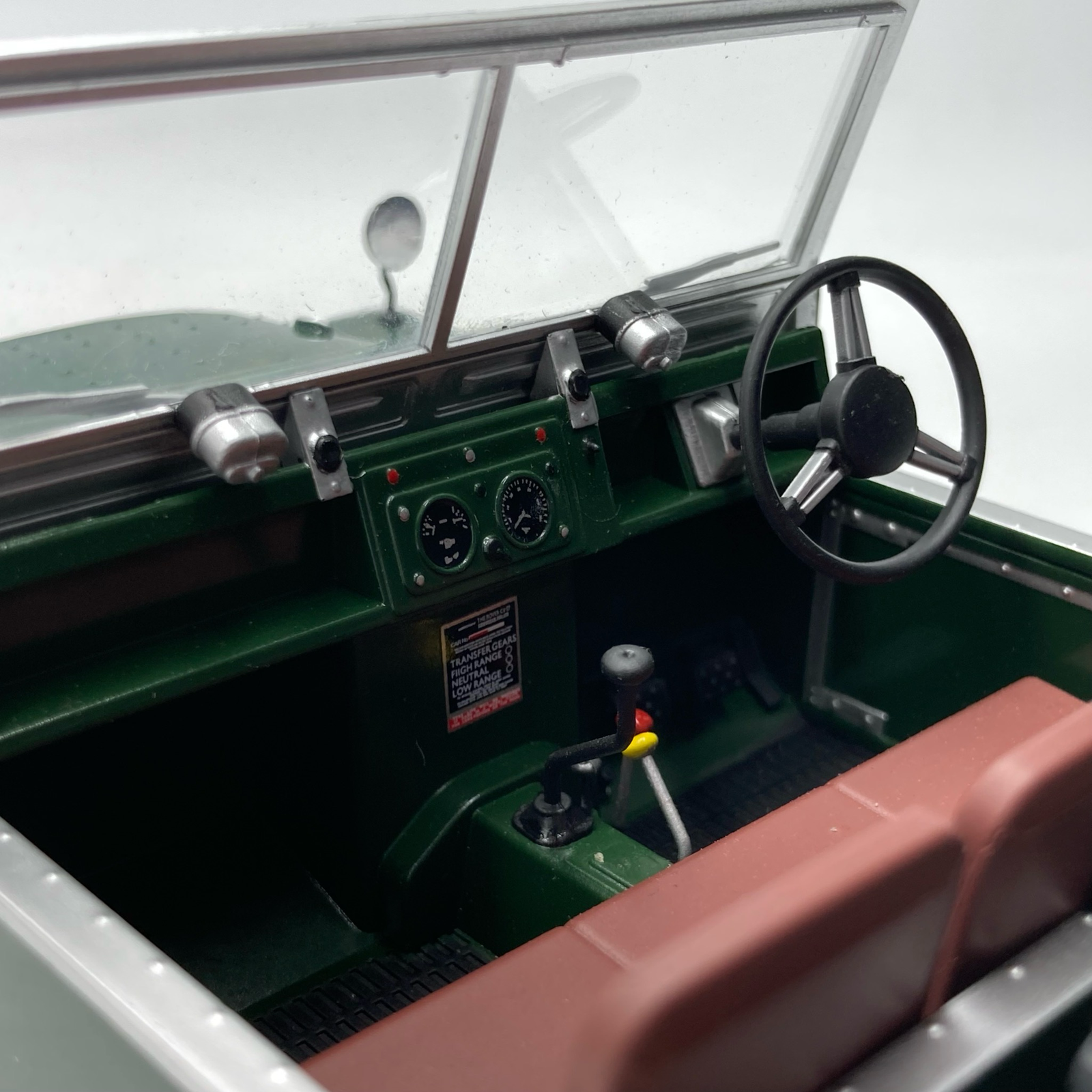 Miniature Land Rover 88 Series 1 Open Top Green 1957 vendue en Suisse