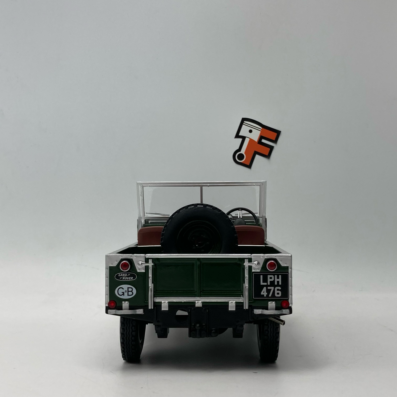 Miniature Land Rover 88 Series 1 Open Top Green 1957 vendue en Suisse
