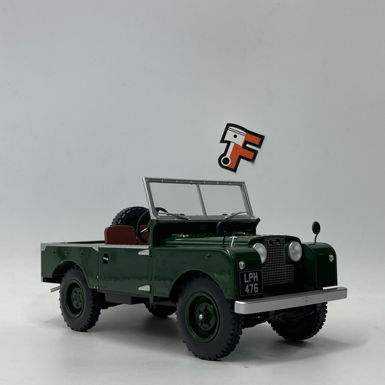Miniature Land Rover 88 Series 1 Open Top Green 1957 vendue en Suisse