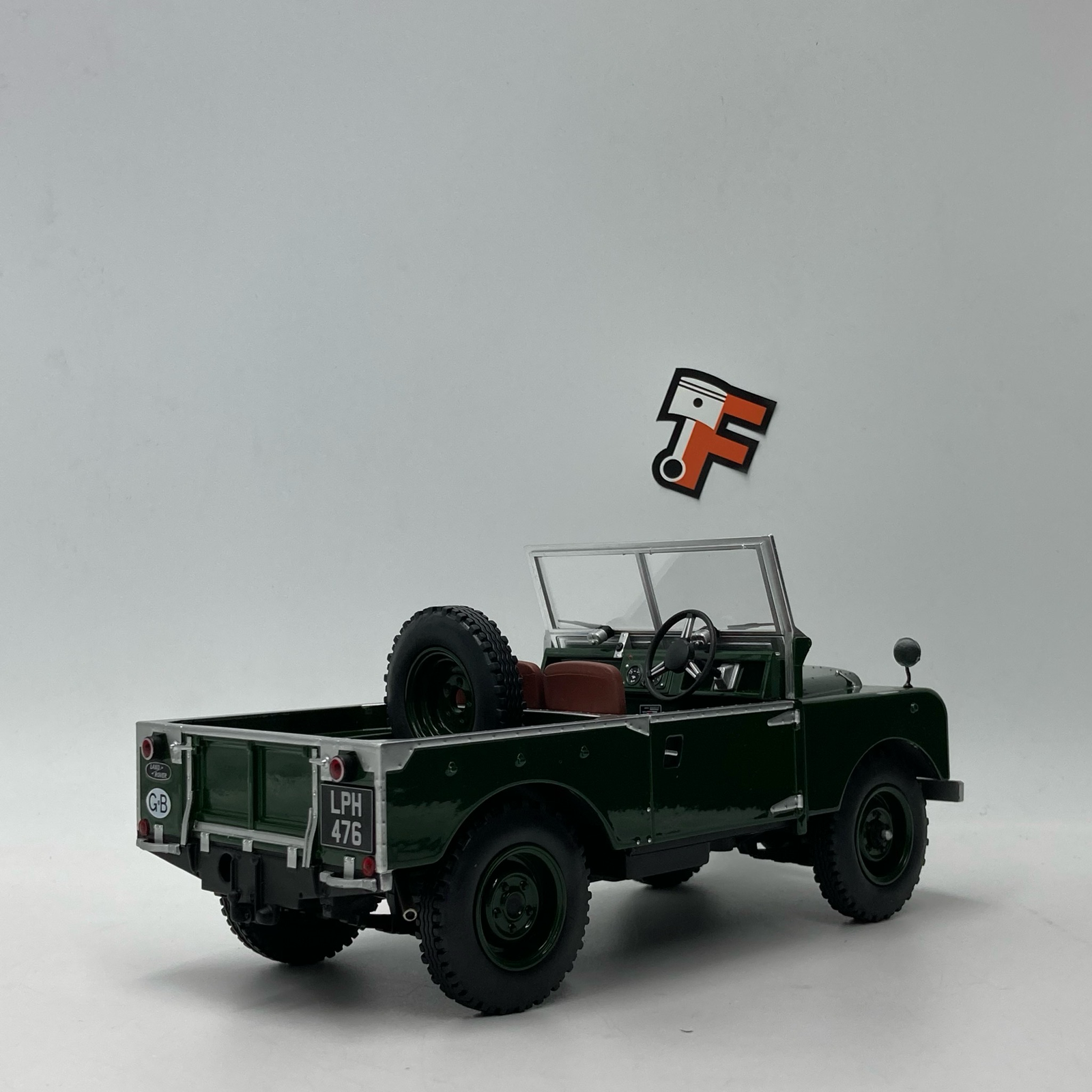 Miniature Land Rover 88 Series 1 Open Top Green 1957 vendue en Suisse