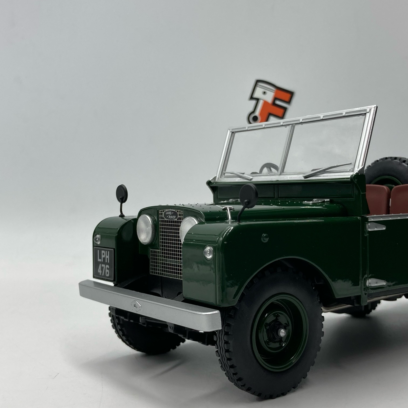 Miniature Land Rover 88 Series 1 Open Top Green 1957 vendue en Suisse