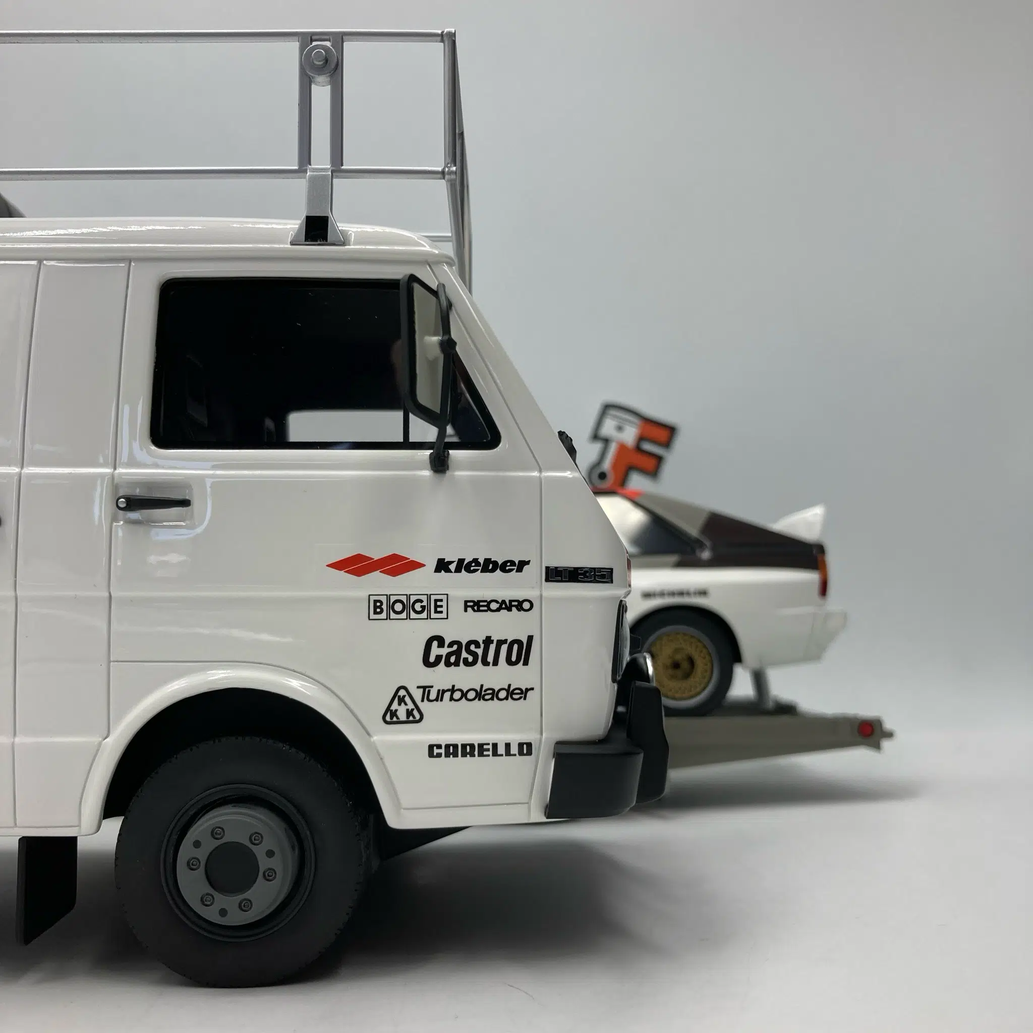 Miniature Pack Audi Quattro A2 Gr.B #10 Tour de Corse 1983 1/18 vendue en Suisse