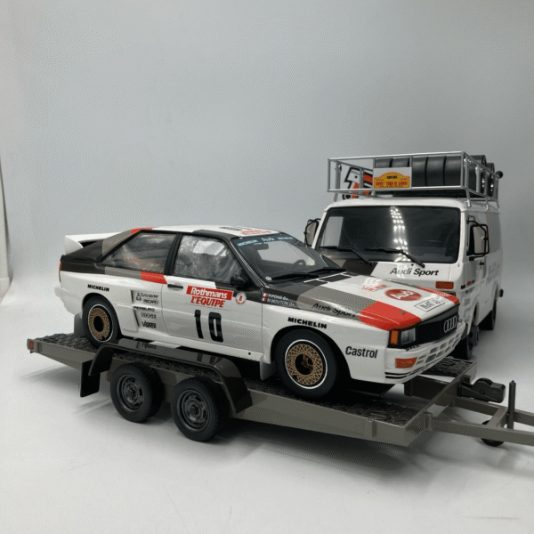 Miniature Audi Quattro A2 Gr.B Tour de Corse 1983 OT418 1/18 vendue en Suisse